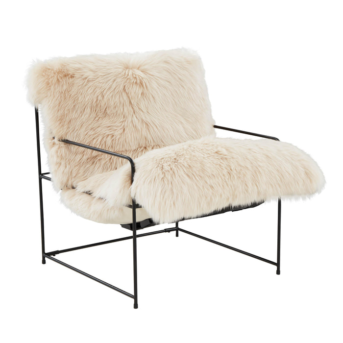 Kimi - Genuine Sheepskin Chair