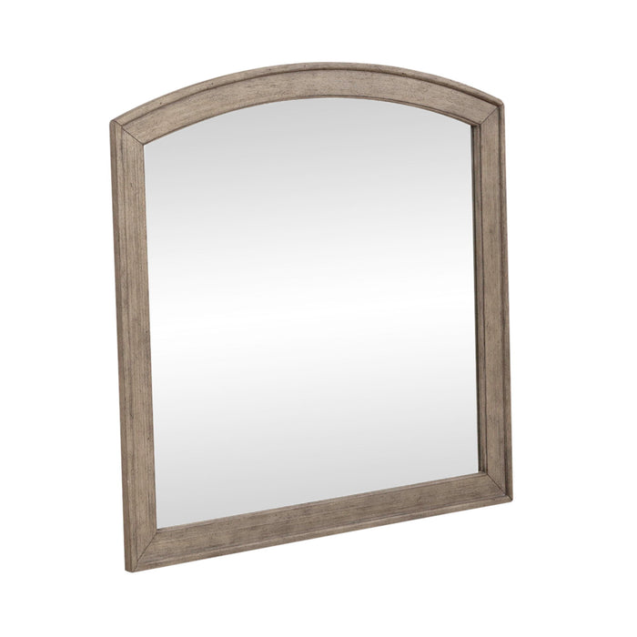 Avalon - Arched Mirror - Burnished Beige