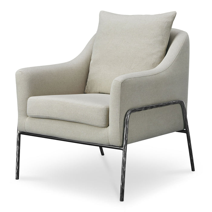 Archer - Accent Chair - Oat Linen Blend