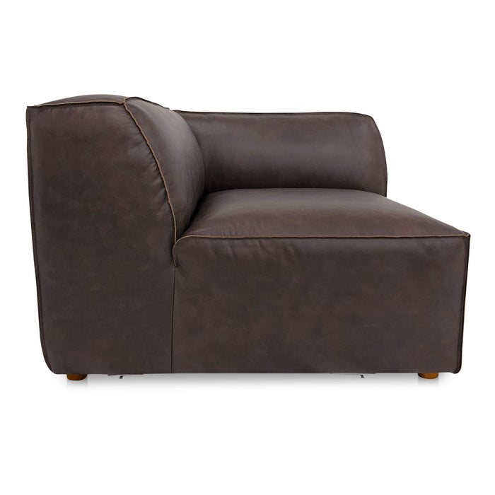 Form - Corner Chair - Espresso Brown