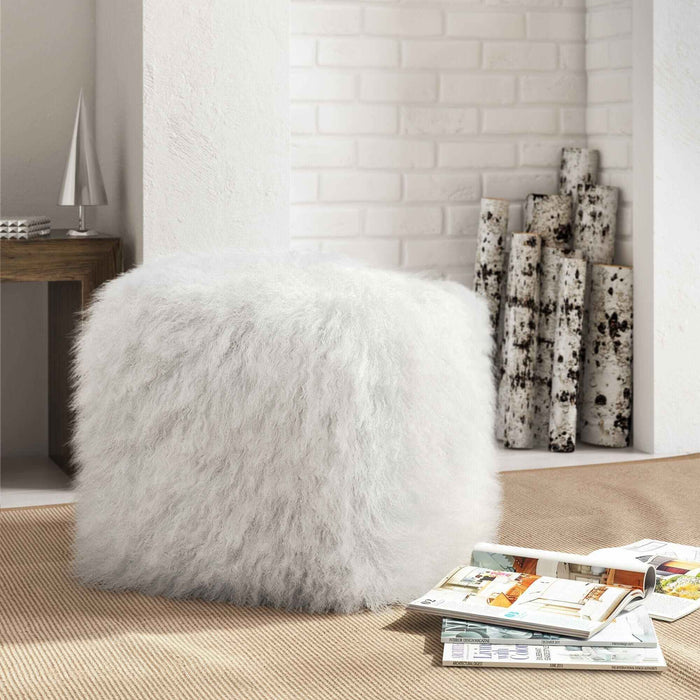 Moody - Tibetan Sheep Pouf