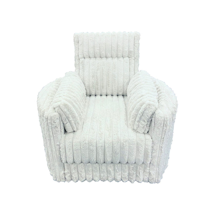 Embrace - Swivel Accent Chair - Cream