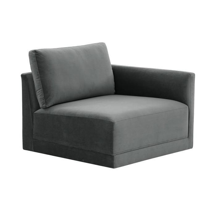 Willow - Corner Chair - Charcoal