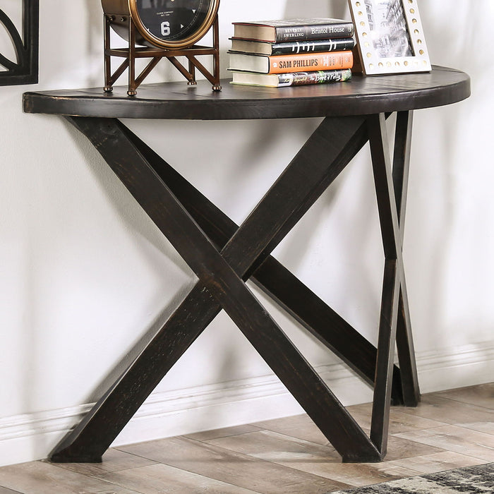 Culver - Sofa Table - Rustic Black