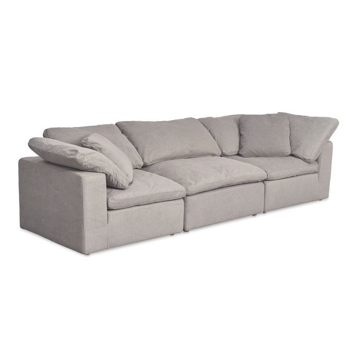 Terra - Modular Sofa Performance Fabric - Light Gray