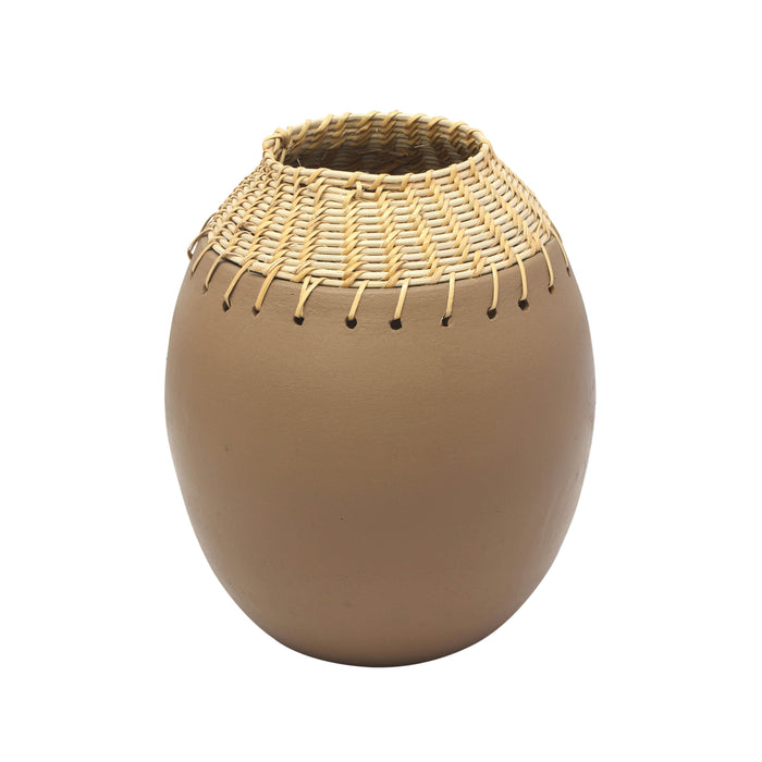 Souk - Natural Terracotta Vase - Natural