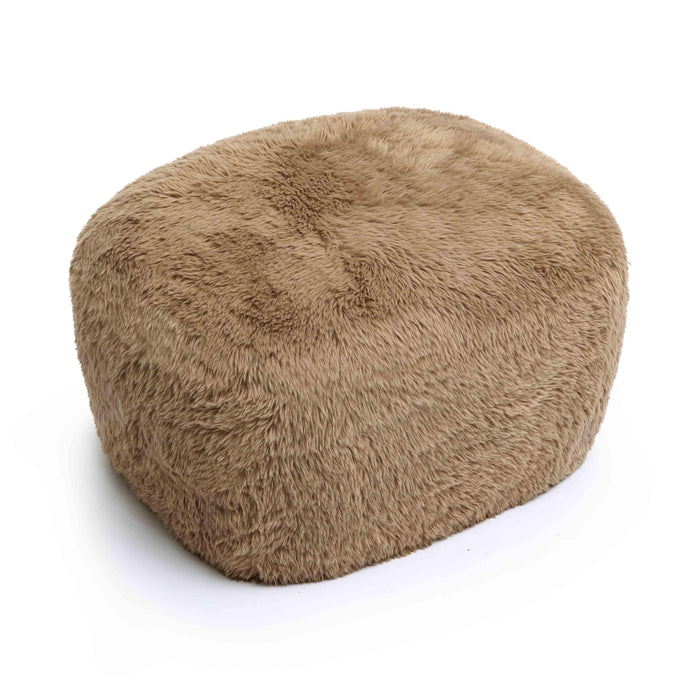 Britt - Vegan Shearling Ottoman