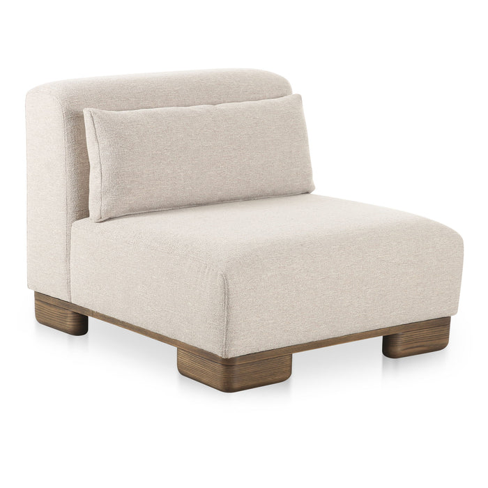 June - Slipper Chair - Oatmeal