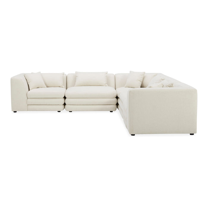 Lowtide - Classic L Modular Sectional - Warm White