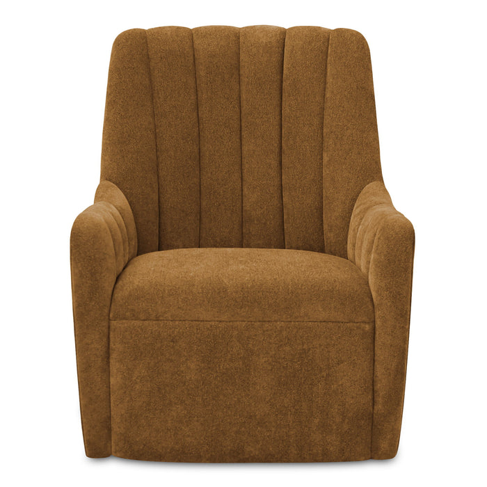 Bowie - Swivel Chair - Ochre Brown