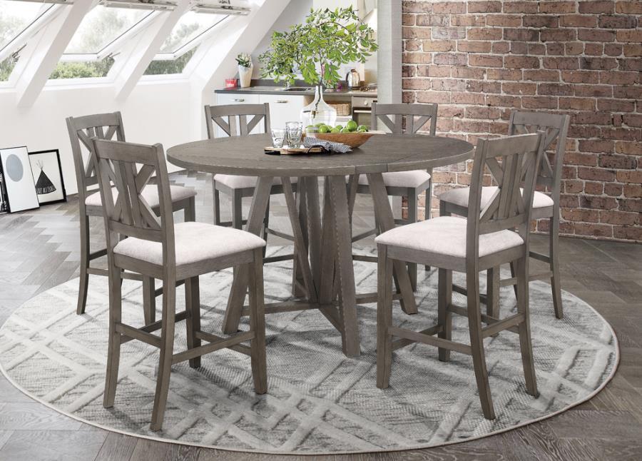 Athens - Drop Leaf Counter Height Dining Set