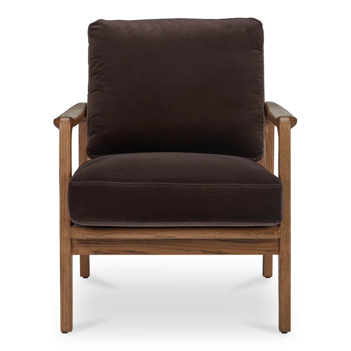 Fearne - Accent Chair - Dark Brown