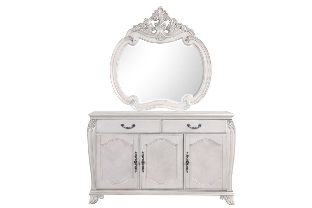 Cambria Hills - Buffet Mirror - Mist Gray