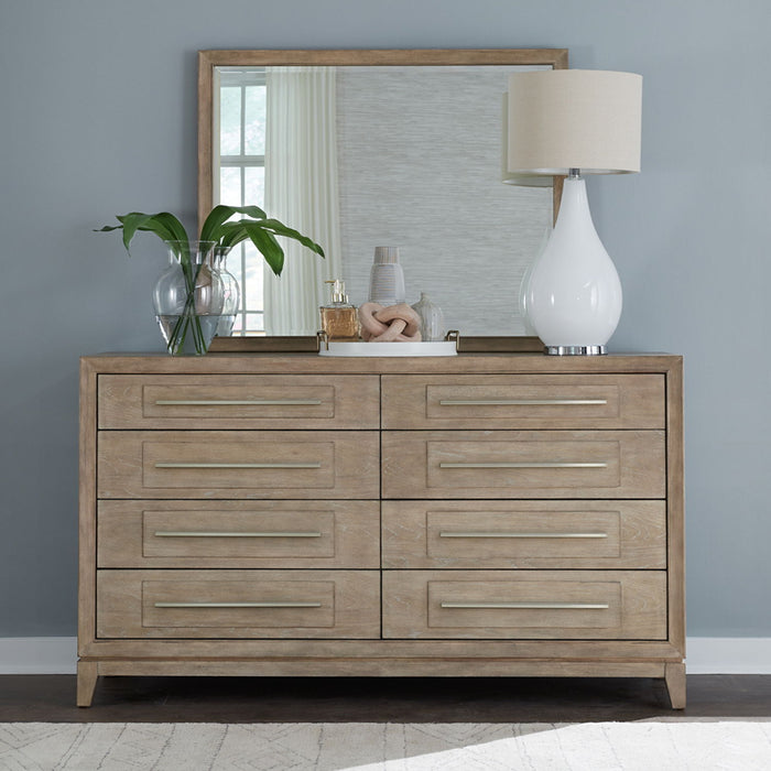 Brentwood - Dresser & Mirror - Sandstone