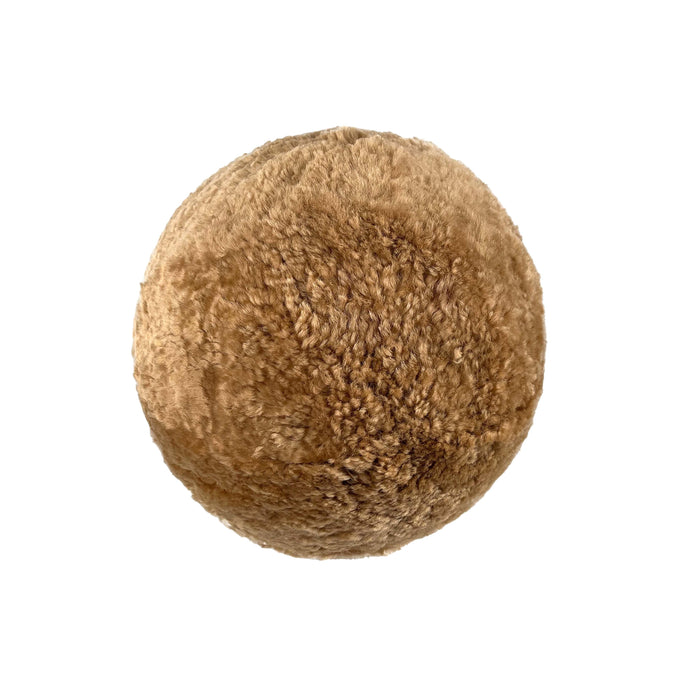 New Zealand - Genuine Sheepskin Ball Pillow