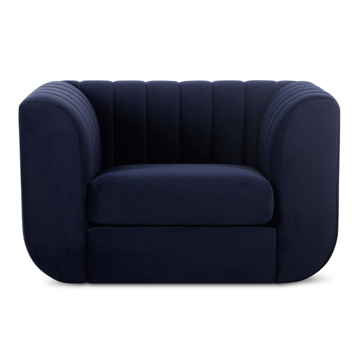 Rosy - Lounge Chair - Blue