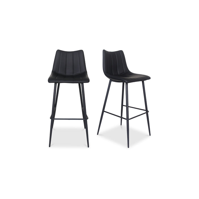 Alibi - Barstool (Set of 2) - Matte Black