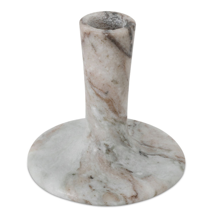 East - Candle Holder Short - Beige