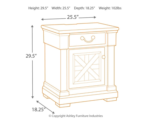 Ashley Express - Bolanburg One Drawer Night Stand