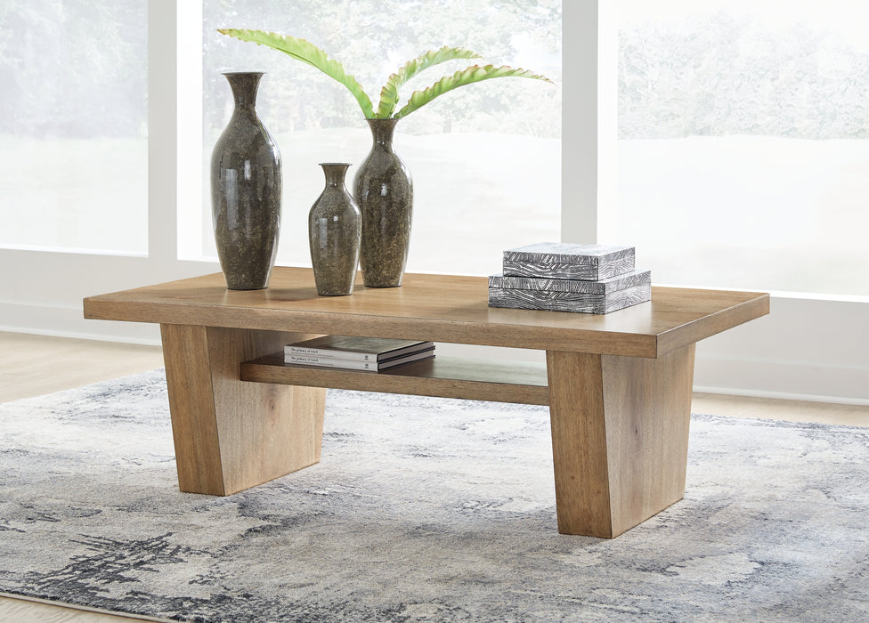 Ashley Express - Kristiland Coffee Table with 2 End Tables