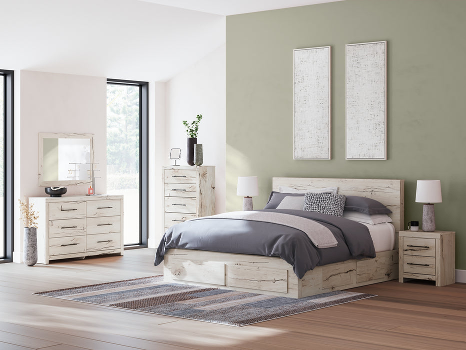 Lawroy King Panel Storage Bed