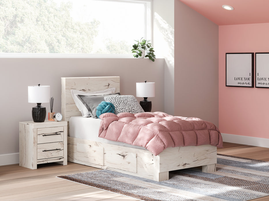 Lawroy Twin Panel Bed with Storage