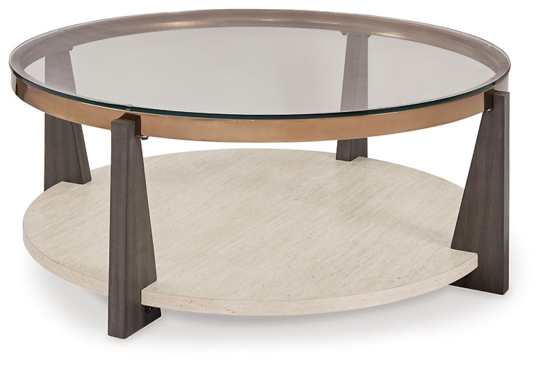 Ashley Express - Frazwa Coffee Table with 2 End Tables