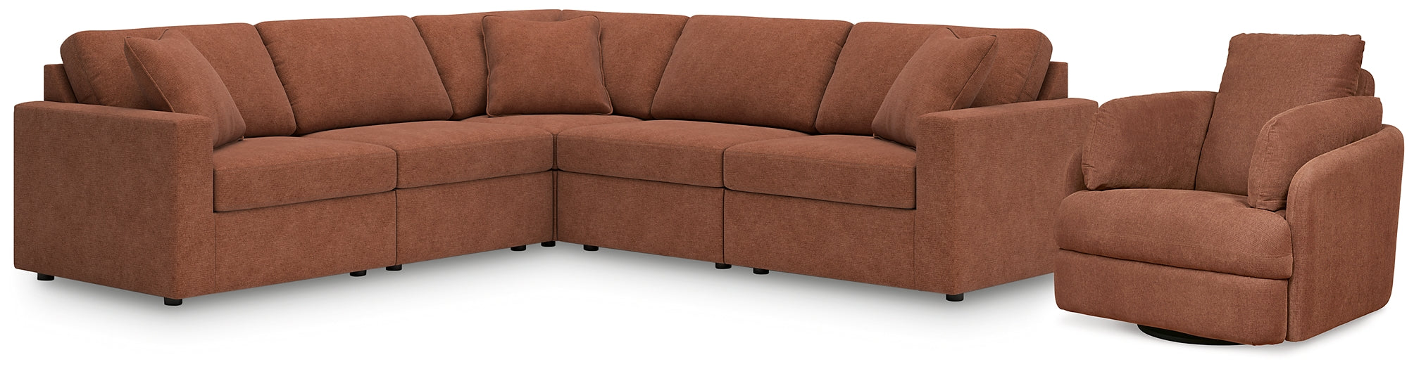 Modmax 5-Piece Sectional with Recliner