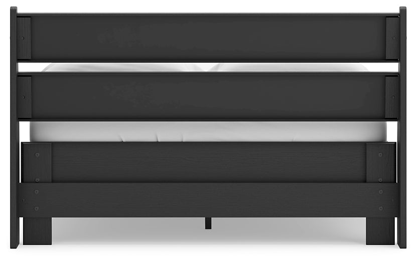 Ashley Express - Socalle Full Panel Platform Bed with Dresser