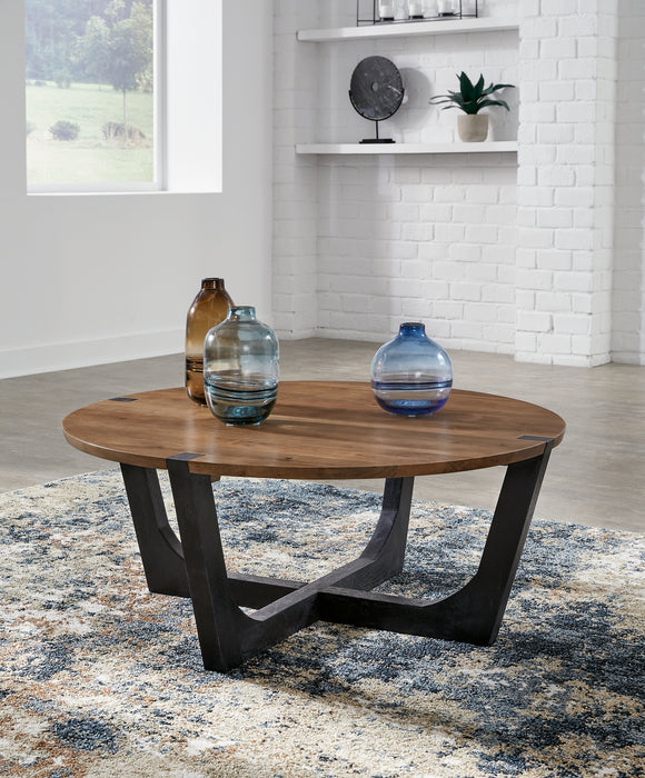 Ashley Express - Hanneforth Coffee Table with 1 End Table