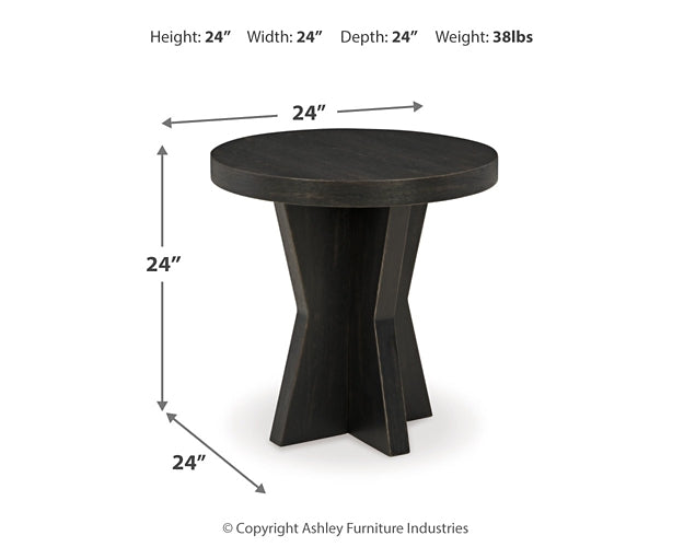 Ashley Express - Galliden Coffee Table with 2 End Tables