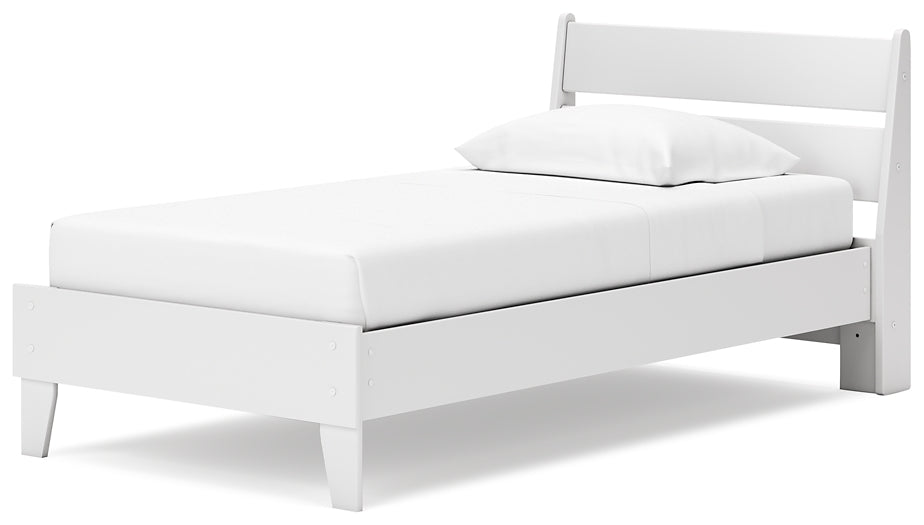 Ashley Express - Socalle Twin Panel Platform Bed with Dresser and Nightstand