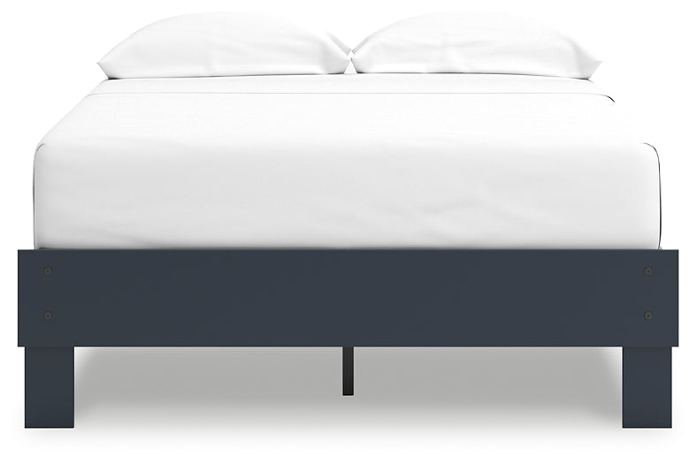 Ashley Express - Simmenfort Full Platform Bed with Dresser and Nightstand