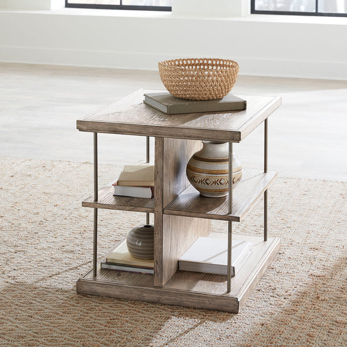 City Scape - End Table - Burnished Beige