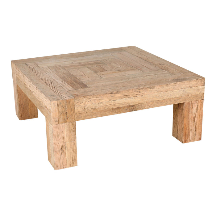 Evander - Coffee Table Aged Oak - Beige