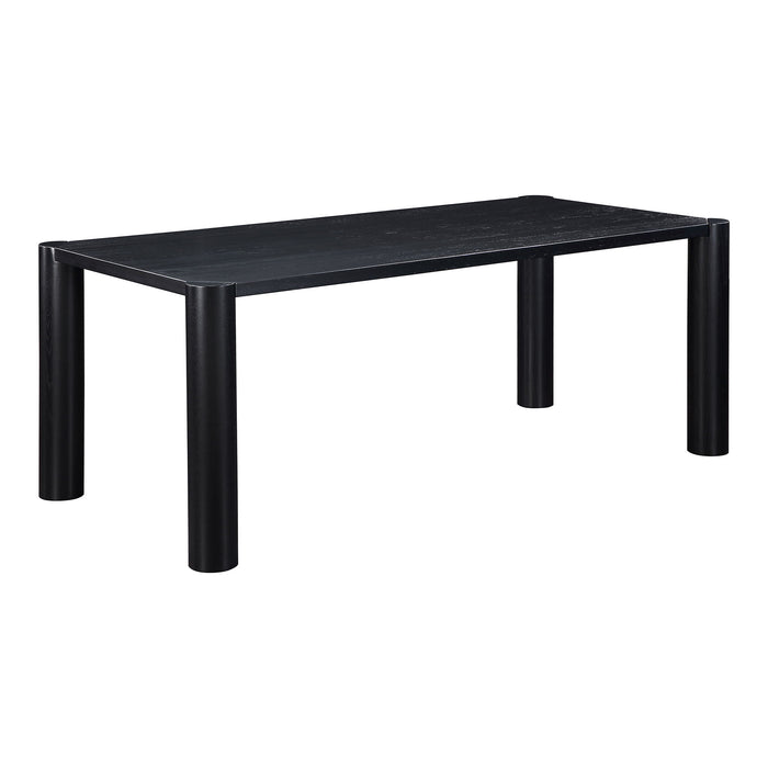 Post - Dining Table Small - Black Oak