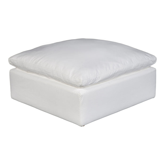 Terra - Condo Ottoman Livesmart Fabric - Cream