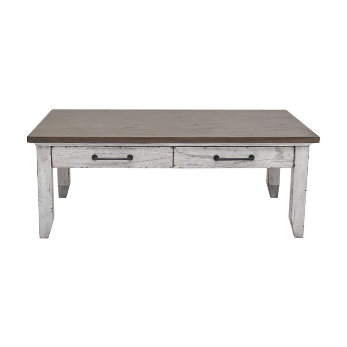 Bear Creek - Cocktail Table - White