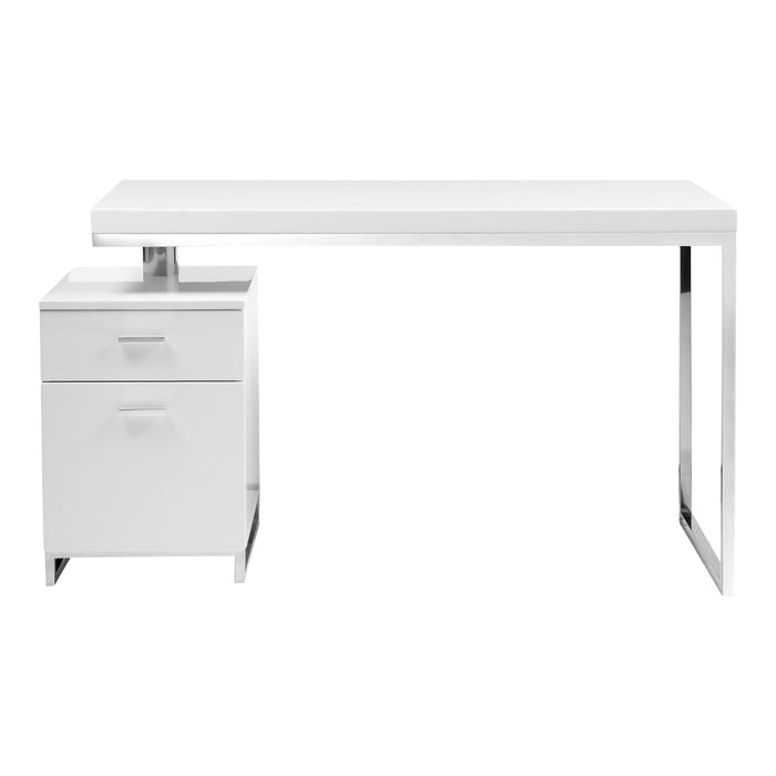 Martos - Desk - White - Wood