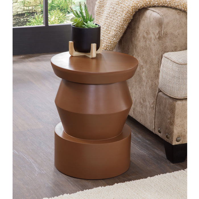 Allen - Side Table - Brown