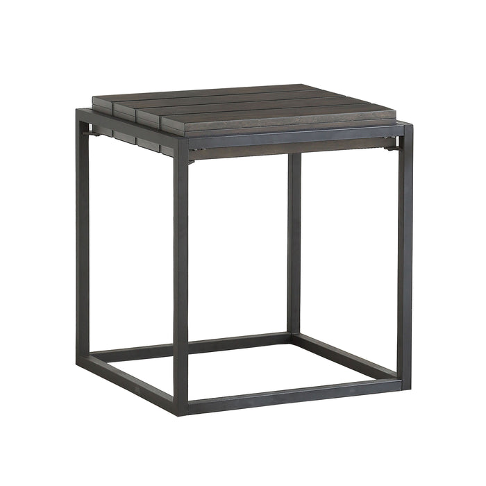 Tekoa - End Table - Dark Brown