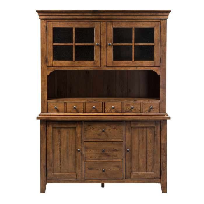 Hearthstone Ridge - Hutch & Buffet - Light Brown