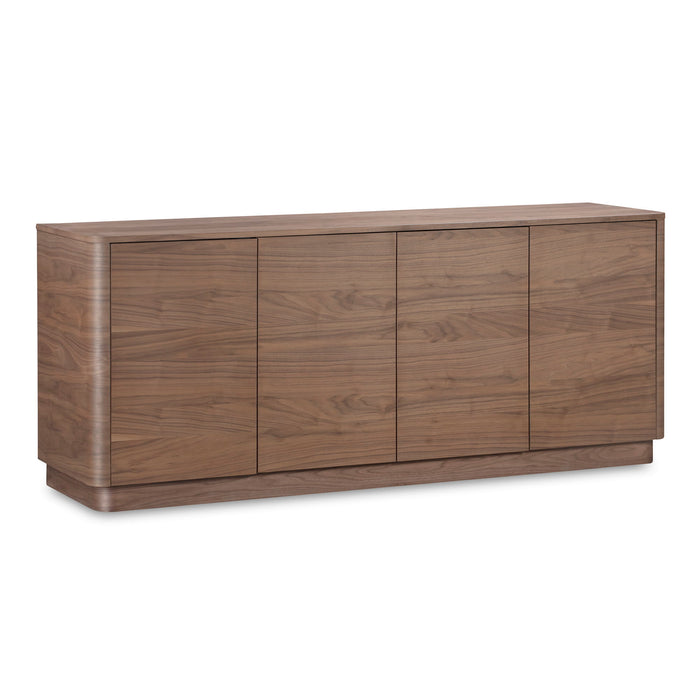 Round - Off Sideboard - Dark Brown