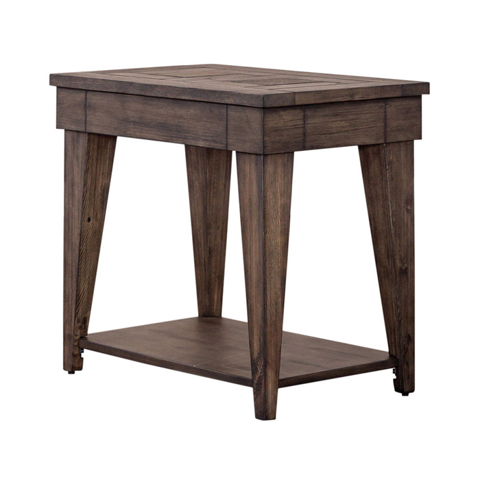 Arrowcreek - Chair Side Table - Dark Brown