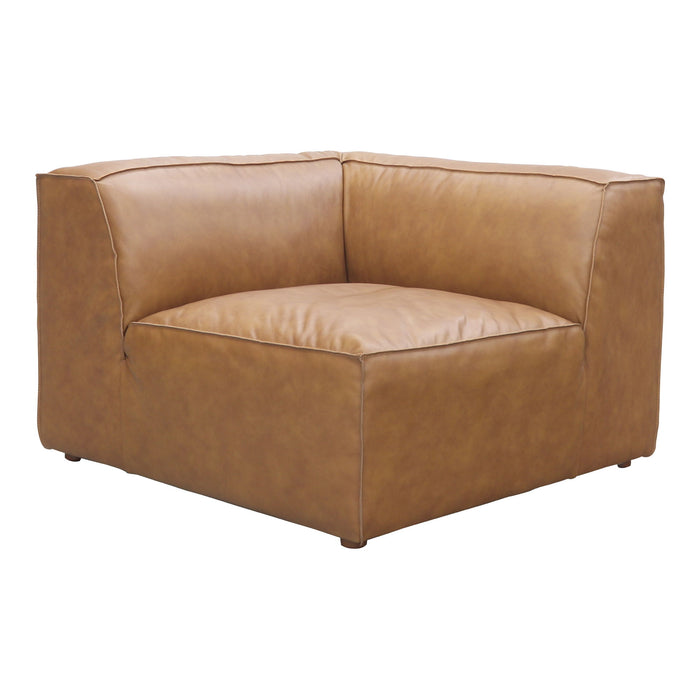 Form - Corner Chair Sonoran Tan Leather