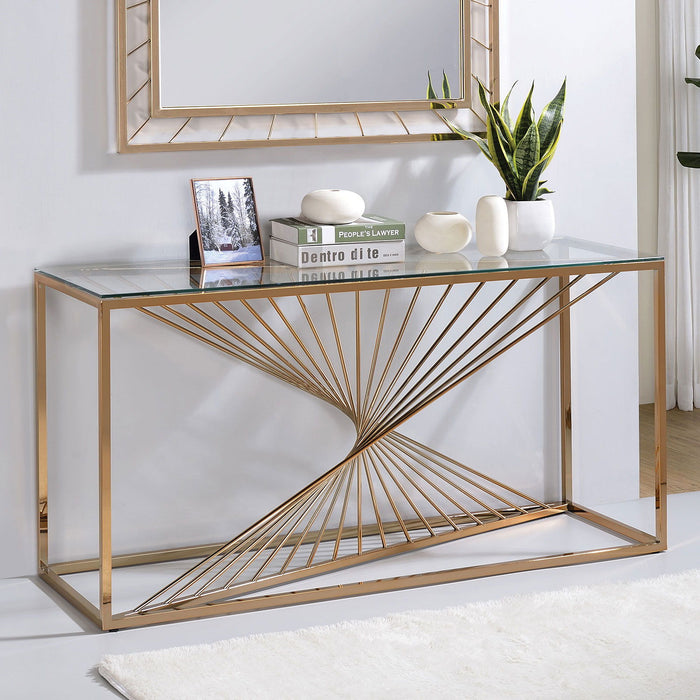 Sherbrooke - Sofa Table - Gold