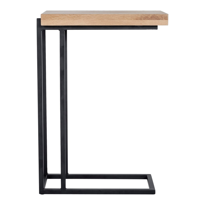 Mila - C Shape Side Table - Natural