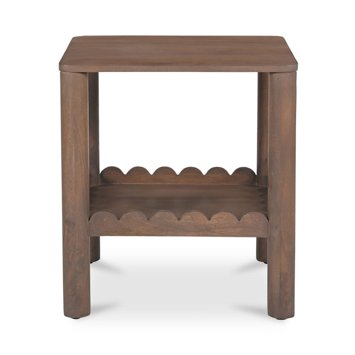 Wiley - Side Table - Vintage Brown