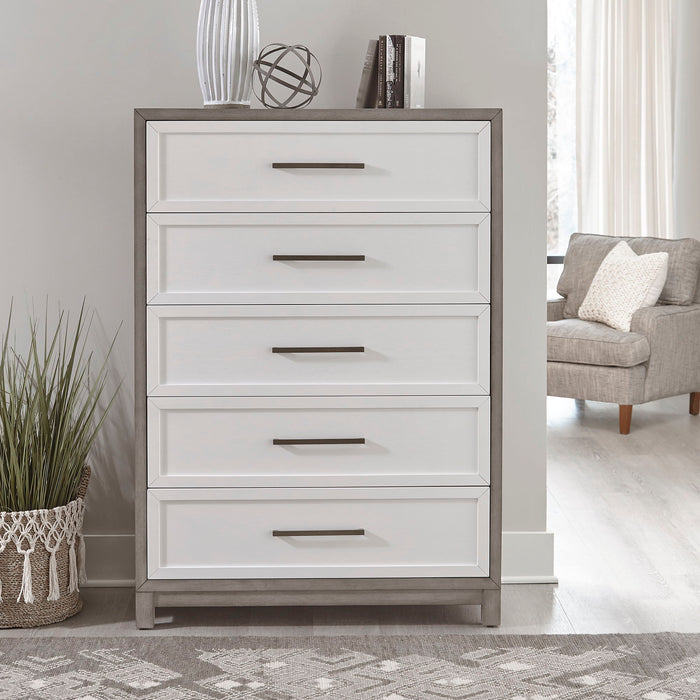 Palmetto Heights - 5 Drawer Chest - White