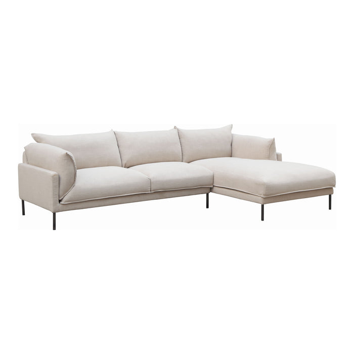 Jamara - Right-Facing Sectional - Beige